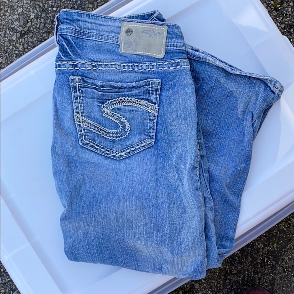 Silver Jeans Capris sz W29
